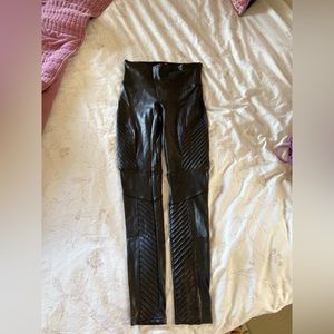 My Magic Butt Pants! Moto Spanx Faux Leather
